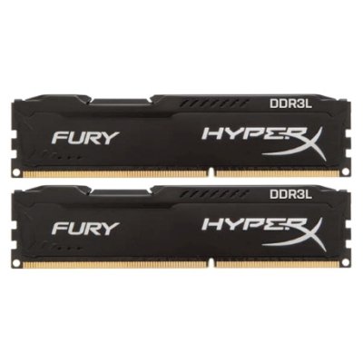 

Kingston HyperX Fury Black HX316LC10FBK2/8