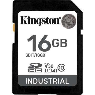 карта памяти Kingston Industrial 16GB SDIT/16GB