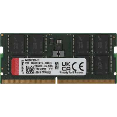 оперативная память Kingston ValueRAM KVR64V52BD8-32