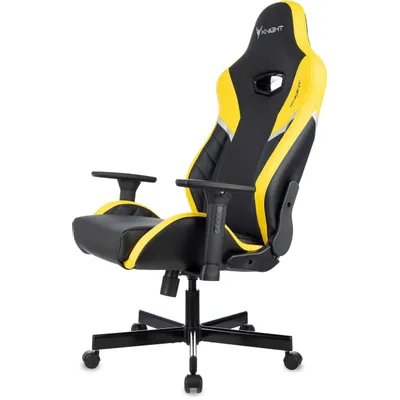 игровое кресло Knight Thunder 5X Black/Yellow