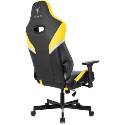 игровое кресло Knight Thunder 5X Black/Yellow