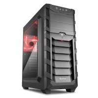 корпус Sharkoon Shark Skiller SGC1 Window Red