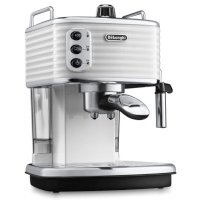 кофеварка DeLonghi ECZ351 White-Silver