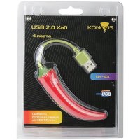 разветвитель USB Konoos UK-43