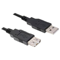 кабель Konoos USB 2.0 AM/AF Pro 1.8m