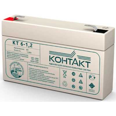 батарея для UPS Контакт КТ 6-1.2 KNTKT0600012S48