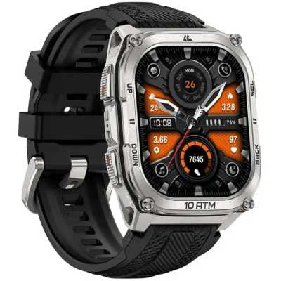 смарт часы Kospet Tank M4 49mm Black-Silver
