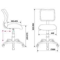 офисное кресло Бюрократ CH-295-15-21