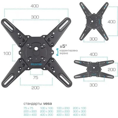 кронштейн Kromax Atlantis-40 Grey