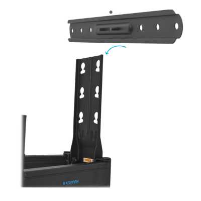кронштейн Kromax Ultra Slim-101 Black