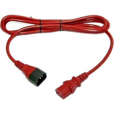 кабель питания Lanmaster LAN-PP13/14-1.5-RD