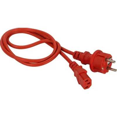 кабель питания Lanmaster LAN-PP13/SH-10-RD