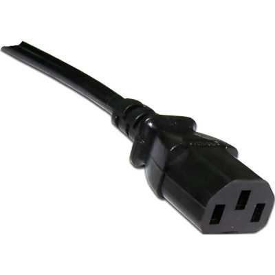 кабель питания Lanmaster LAN-PP13/SHA-1.0-BK