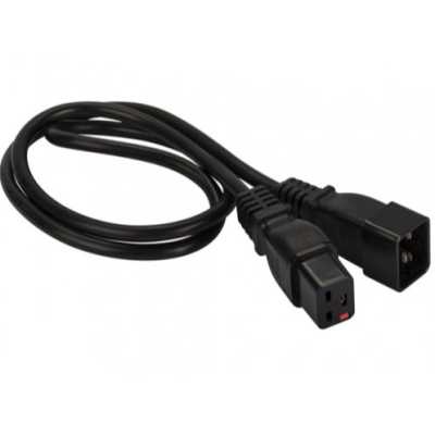 кабель питания Lanmaster LAN-PP19/14-1.0-BK