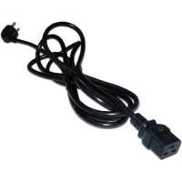 кабель питания Lanmaster LAN-PP19/SHA-1.0-BK