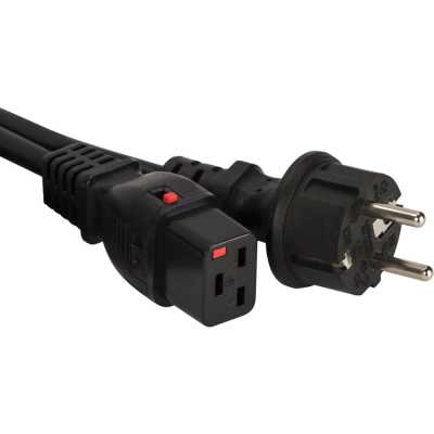 кабель Lanmaster LAN-PP19L/SH-1.0-BK