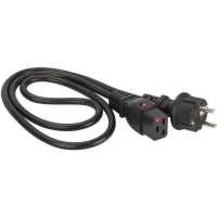 кабель питания Lanmaster LAN-PP19L/SH-2.0-BK