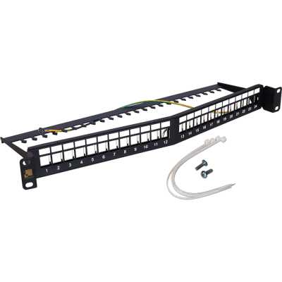 патч-панель Lanmaster LAN-PPAR24OK-STP