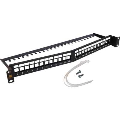 патч-панель Lanmaster LAN-PPAR24OK-UTP