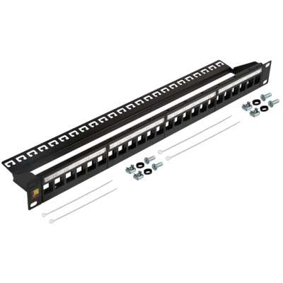патч-панель Lanmaster LAN-PPN24OK-UTP