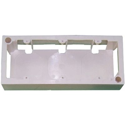 настенная коробка Lanmaster LAN-WB45x135-WH