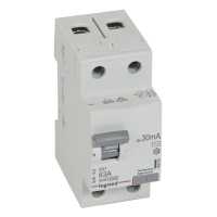 выключатель дифференционного тока Legrand 30мА тип AC RX3 402026 2 полюса