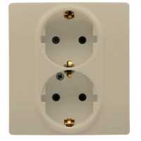 розетка силовая Legrand Etika 672333