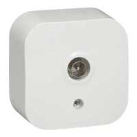 розетка телевизионная Legrand Quteo 782215