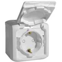 розетка силовая Legrand Quteo 782321