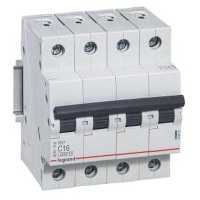 автоматический выключатель Legrand RX3 4P (C) 4.5kA 63А 419746