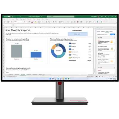 монитор Lenovo ThinkVision P27h-30 63A1GAR1CB