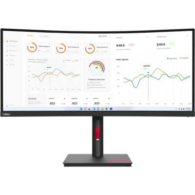 монитор Lenovo ThinkVision T34w-30 63D4GAS1CB