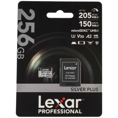 карта памяти Lexar 256GB LMSSIPL256G-BNANG