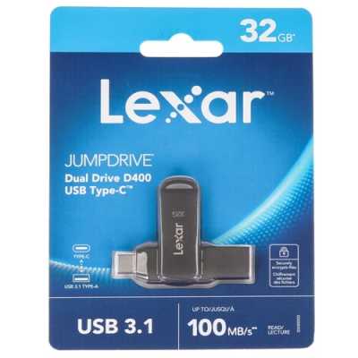 флешка Lexar 32GB LJDD400032G-BNQNG