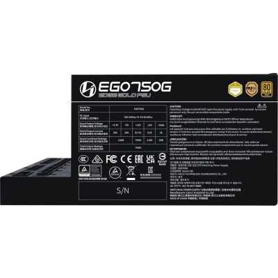Lian Li 750W EDGE Gold 750 Black