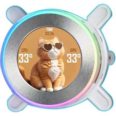 система водяного охлаждения Lian Li HydroShift II LCD-C 360CL ARGB White