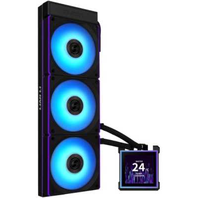 система водяного охлаждения Lian Li HydroShift II LCD-S 360CL ARGB Black
