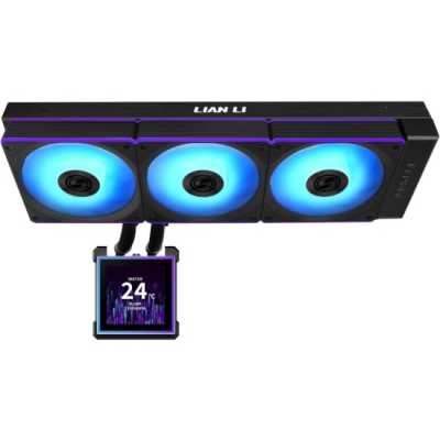 система водяного охлаждения Lian Li HydroShift II LCD-S 360CL ARGB Black