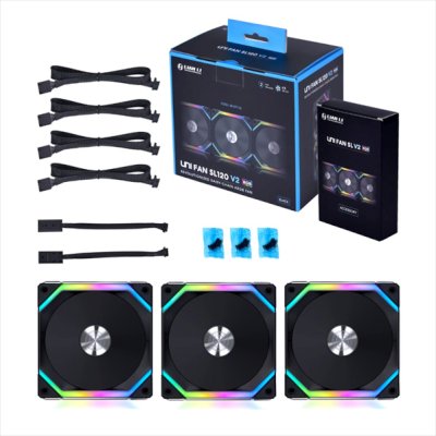 кулер Lian Li Uni Fan SL V2 120 Black 3pcs