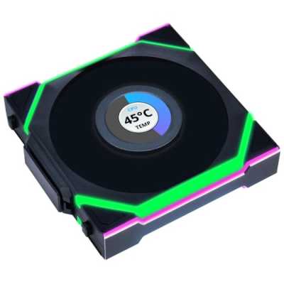 Lian Li Uni Fan SL Wireless 120 LCD ARGB Black 1 Pack