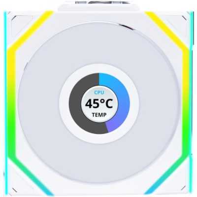 кулер Lian Li Uni Fan SL Wireless 120 LCD ARGB White 3 Pack