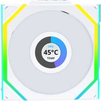 кулер Lian Li Uni Fan SL Wireless 120 LCD Reverse ARGB White 1 Pack