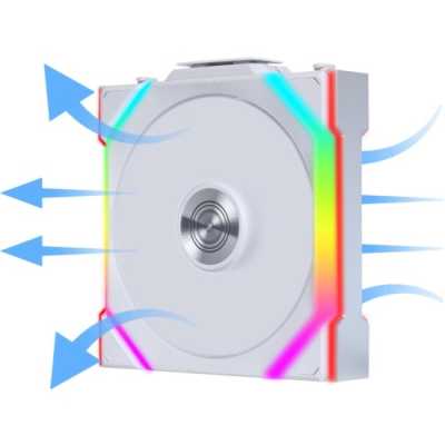 кулер Lian Li Uni Fan SL Wireless 120 Reverse ARGB White 1 Pack