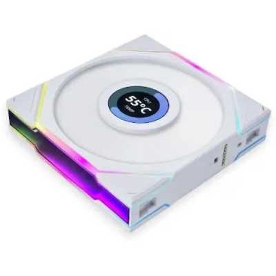 Lian Li Uni Fan TL 120 LCD Reverse ARGB White
