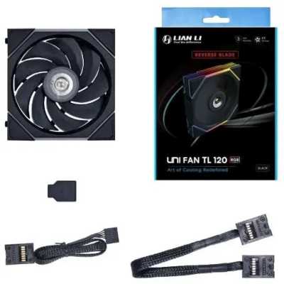 Lian Li Uni Fan TL 120 Reverse ARGB Black