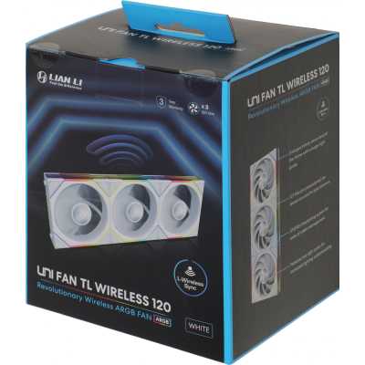 Lian Li Uni Fan TL Wireless 120 ARGB White 3 Pack