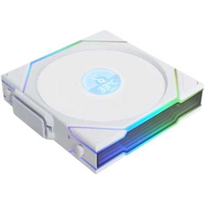 Lian Li Uni Fan TL Wireless LCD 120 Reverse ARGB White
