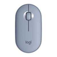 мышь Logitech Pebble M350 Blue Gray 910-005719