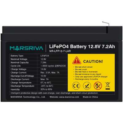 батарея для UPS Marsriva MR-LFP12-7-LAR