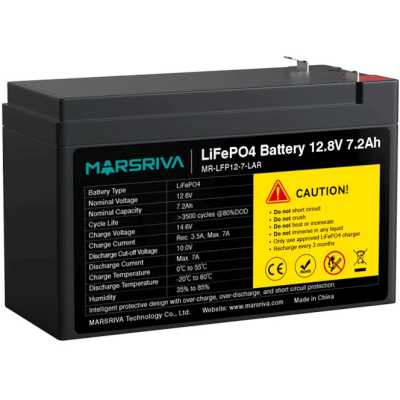 батарея для UPS Marsriva MR-LFP12-7-LAR